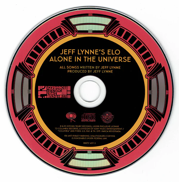 Jeff Lynne's ELO* - Alone In The Universe (CD) - Image 4