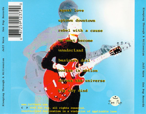 Jeff Wave - Sleeping Through A Millenium (CD) - Image 2