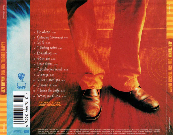 Jennifer Trynin - Gun Shy Trigger Happy (CD) - Image 2