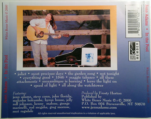 Jenn Adams - In The Pool (CD) - Image 2