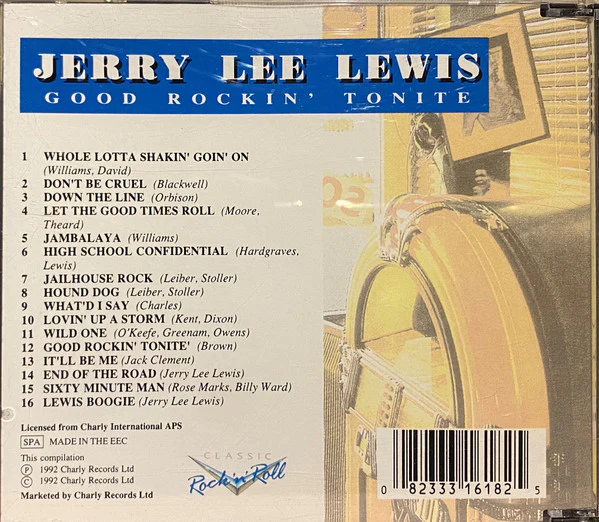 Jerry Lee Lewis - Good Rockin' Tonite (CD) - Image 2