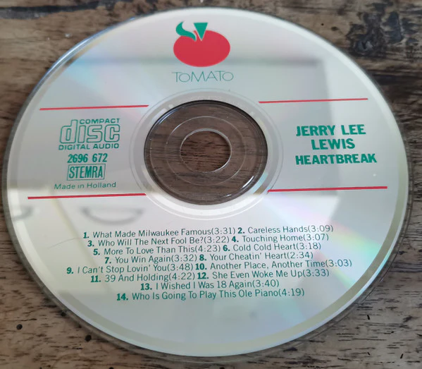 Jerry Lee Lewis - Heartbreak (CD) - Image 3