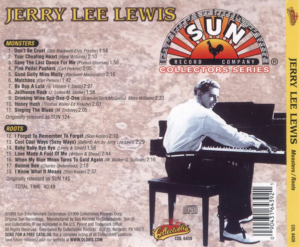 Jerry Lee Lewis - Monsters & Roots (CD) - Image 2