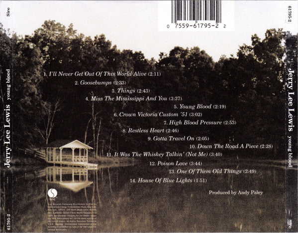 Jerry Lee Lewis - Young Blood (CD) - Image 2