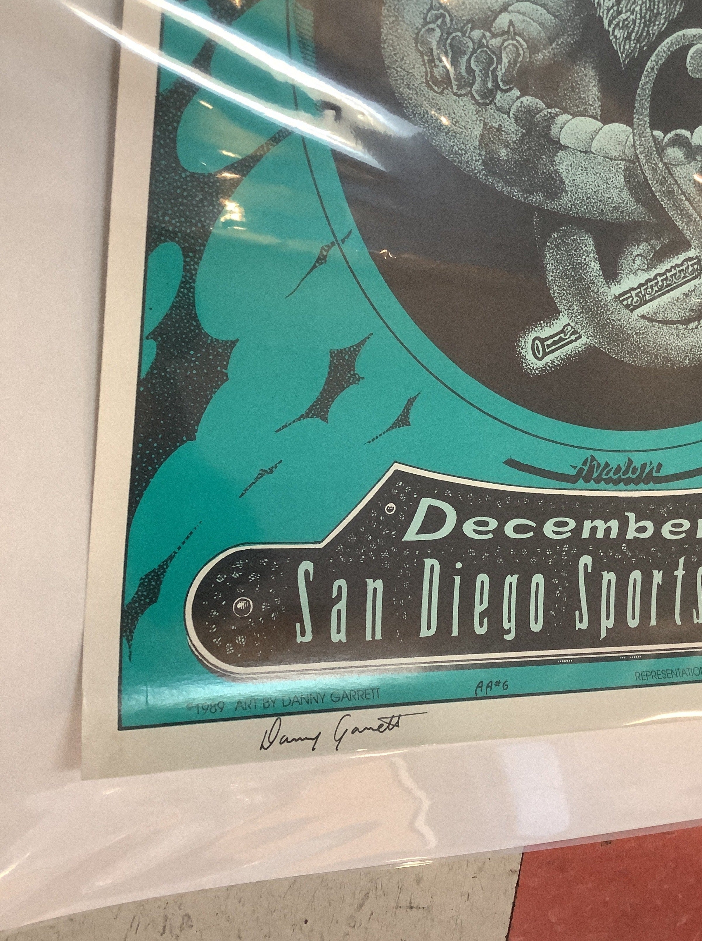 Jethro Tull at San Diego Sports Arena - 1989 (Poster) - Image 5