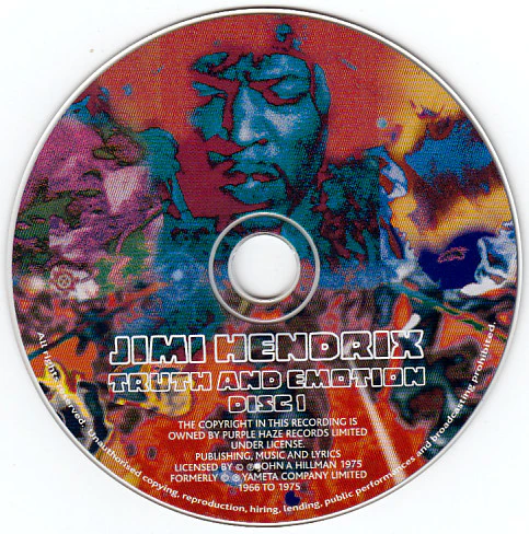 Jimi Hendrix - Truth And Emotion (CD) - Image 3