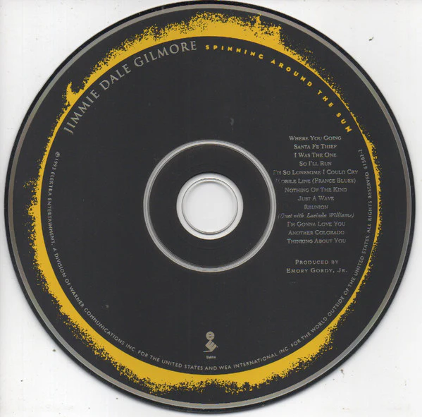 Jimmie Dale Gilmore - Spinning Around The Sun (CD) - Image 3