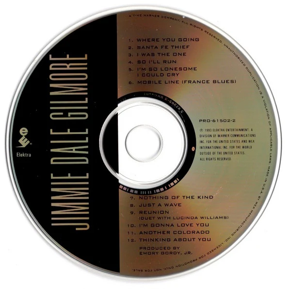 Jimmie Dale Gilmore - Spinning Around The Sun (CD) - Image 3