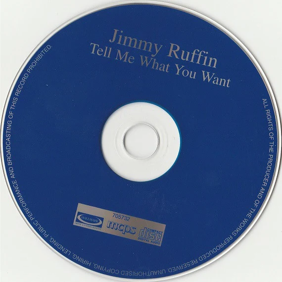 Jimmy Ruffin - Tell Me What You Want (CD) - Image 4