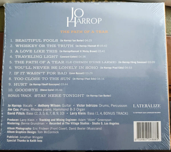 Jo Harrop - The Path Of A Tear (CD) - Image 2