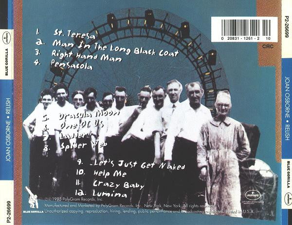 Joan Osborne - Relish (CD) - Image 2