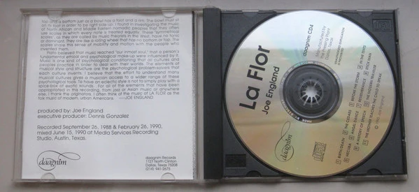 Joe England  - La Flor (CD) - Image 2