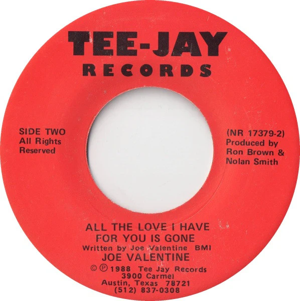 Joe Valentine - One Night Stand (Vinyl) - Image 2