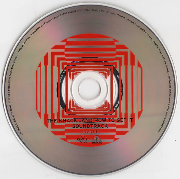 John Barry - The Knack ...And How To Get It (Original MGM Motion Picture Soundtrack) (CD) - Image 3