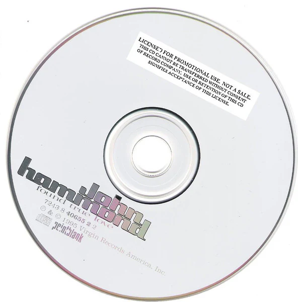 John Paul Hammond - Found True Love (CD) - Image 2