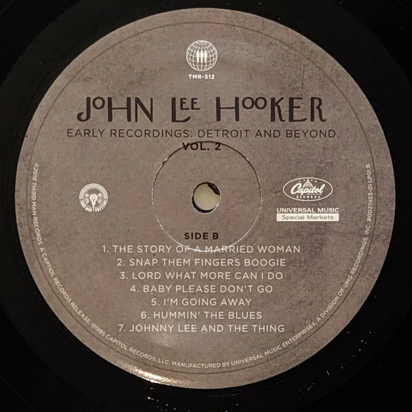 John Lee Hooker - Early Recordings: Detroit And Beyond Vol. 2 (Vinyl) - Image 5