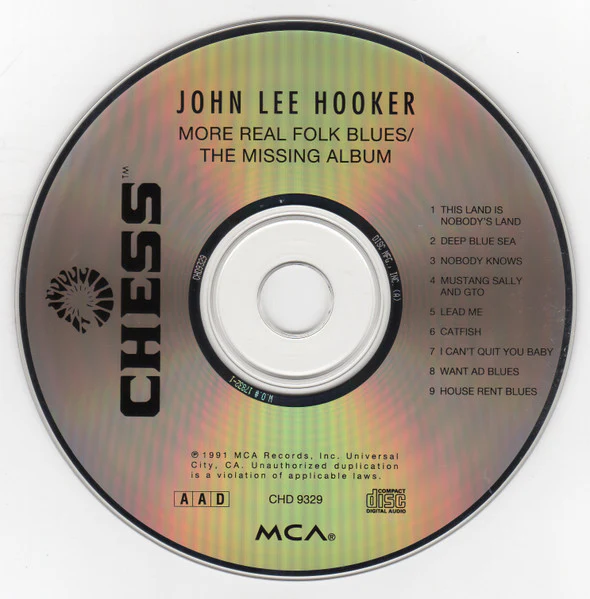 John Lee Hooker - More Real Folk Blues / The Missing Album (CD) - Image 3