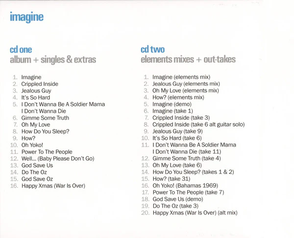 John Lennon - Imagine (CD) - Image 3