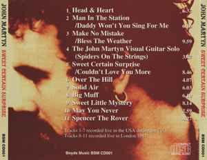 John Martyn – Sweet Certain Surprise (cd) - Image 2