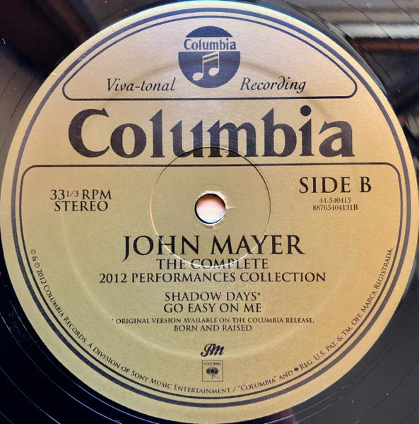 John Mayer - The Complete 2012 Performances Collection (Vinyl) - Image 4