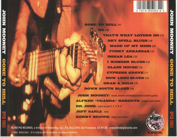John Mooney - Gone To Hell (CD) - Image 2