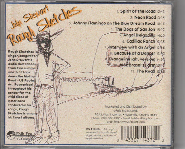 John Stewart  - Rough Sketches (CD) - Image 2