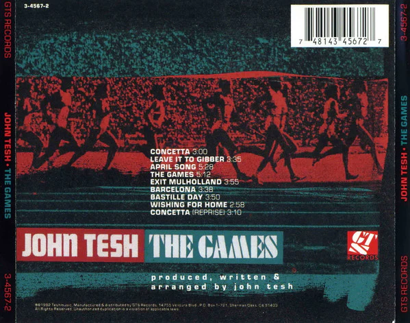 John Tesh - The Games (CD) - Image 5