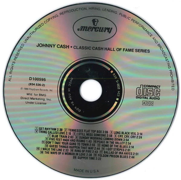 Johnny Cash - Classic Cash (CD) - Image 3
