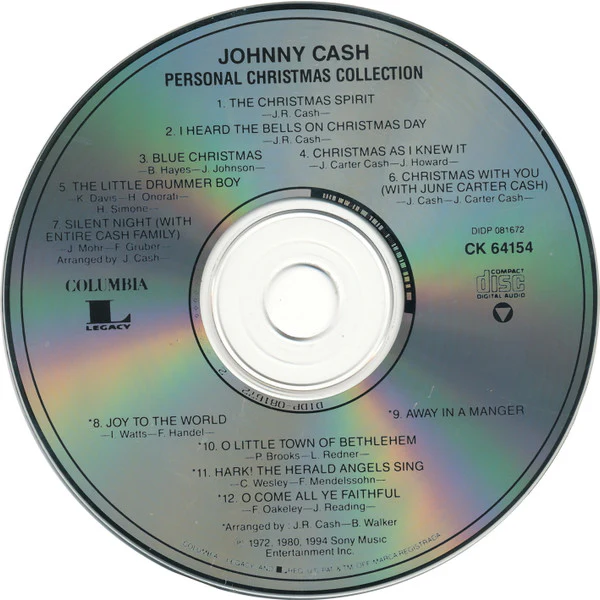 Johnny Cash - Personal Christmas Collection (CD) - Image 3