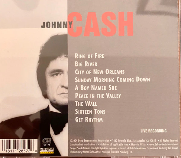 Johnny Cash - Ring Of Fire (CD) - Image 2