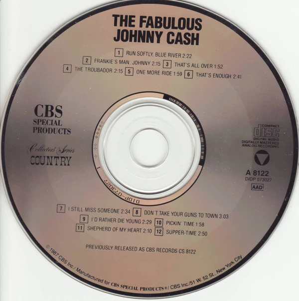 Johnny Cash - The Fabulous Johnny Cash (CD) - Image 3