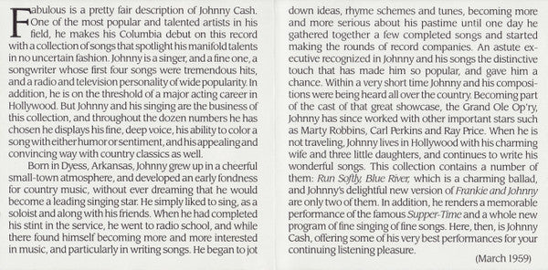 Johnny Cash - The Fabulous Johnny Cash (CD) - Image 5