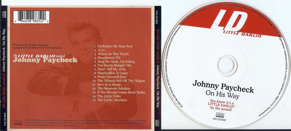 Johnny Paycheck - On His Way (CD) - Image 5