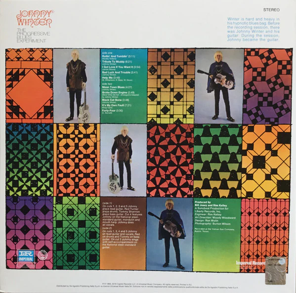 Johnny Winter - The Progressive Blues Experiment (Vinyl) - Image 2