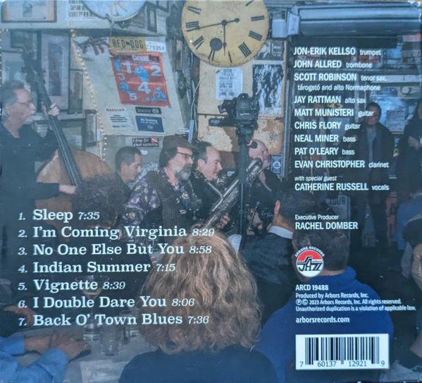 Jon-Erik Kellso and The EarRegulars - Live At The Ear Inn (CD) - Image 2