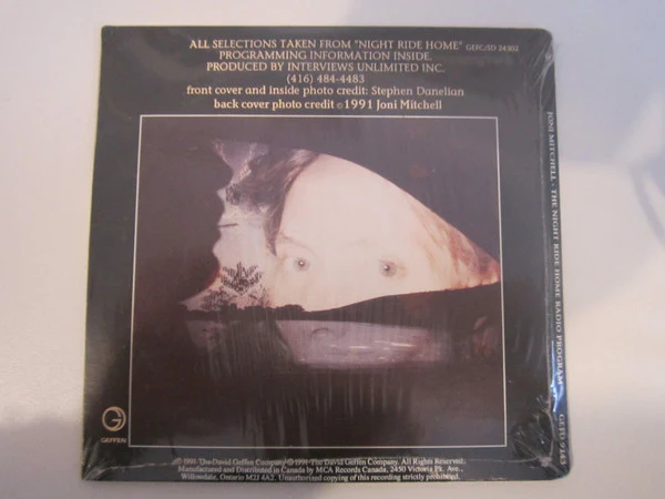 Joni Mitchell - Night Ride Home / "The Night Ride Home" Radio Program (CD) - Image 2