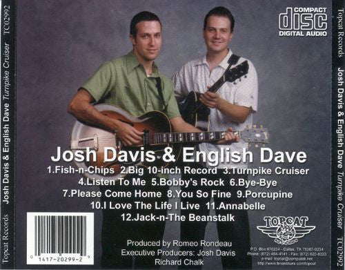 Josh Davis  - Turnpike Cruiser  (CD) - Image 2