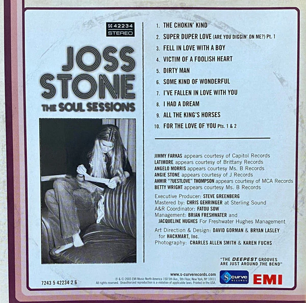 Joss Stone - The Soul Sessions (CD) - Image 2