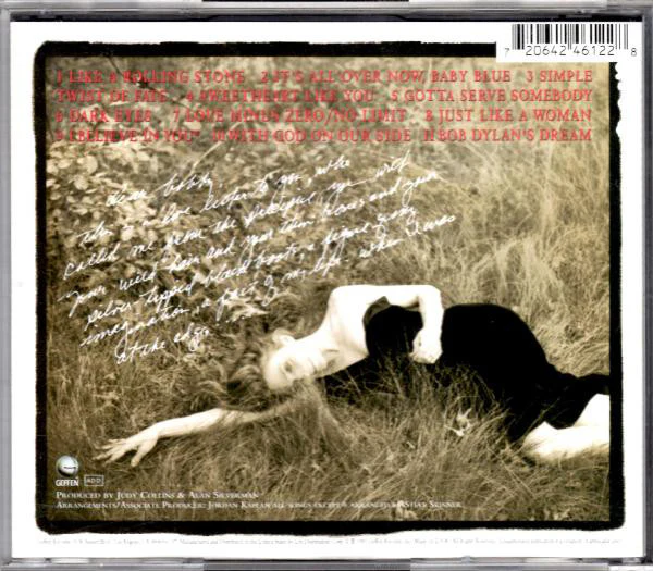 Judy Collins - Judy Sings Dylan...Just Like A Woman (CD) - Image 2