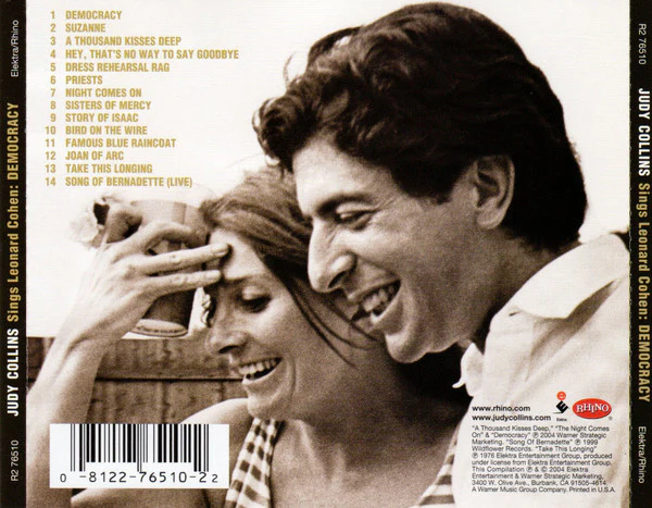 Judy Collins - Sings Leonard Cohen: Democracy (CD) - Image 2