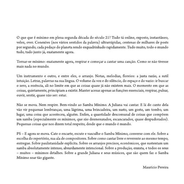 Juliana Amaral - SM, XLS (CD) - Image 5