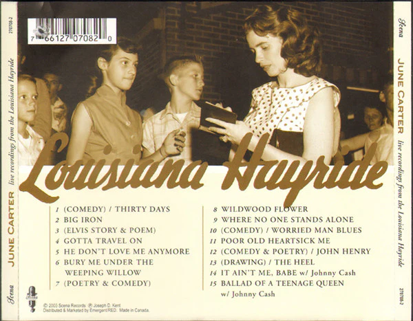 June Carter - Live Recordings From The Louisiana Hayride (CD) - Image 2