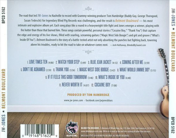 JW-Jones - Belmont Boulevard (CD) - Image 2