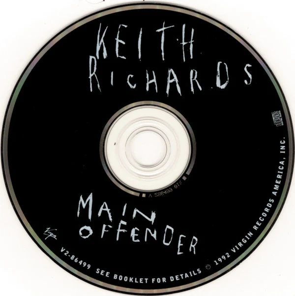 Keith Richards - Main Offender (CD) - Image 3