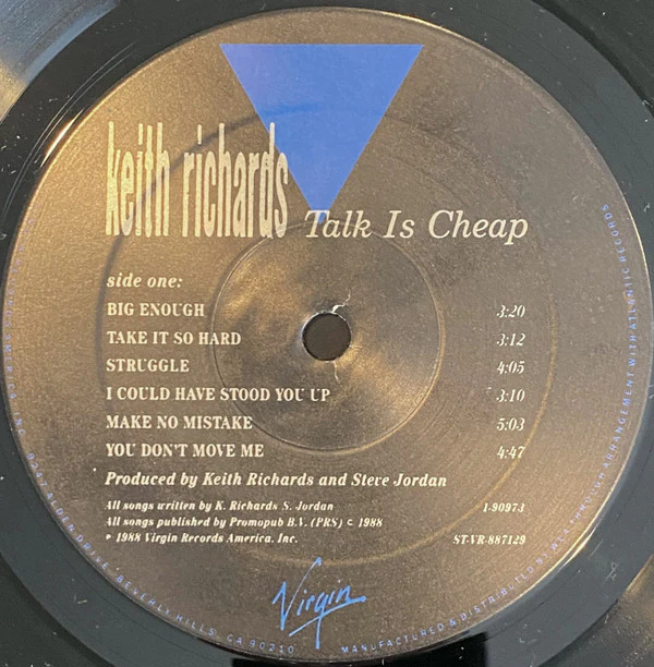 Keith Richards - Talk Is Cheap (Vinyl) - Image 3