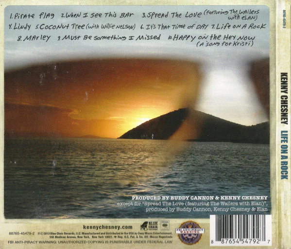 Kenny Chesney - Life On A Rock (CD) - Image 2