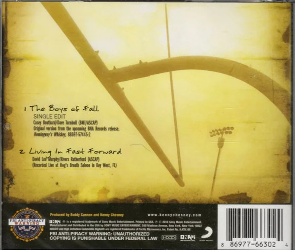 Kenny Chesney - The Boys Of Fall (CD) - Image 2