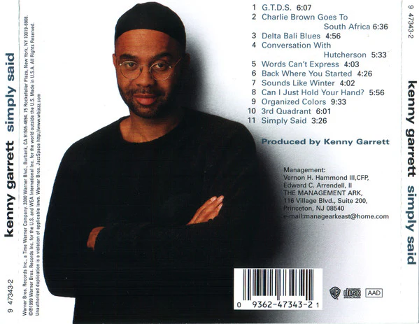 Kenny Garrett - Simply Said (CD) - Image 2