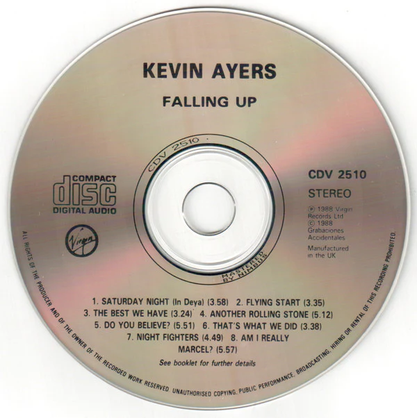 Kevin Ayers - Falling Up (CD) - Image 3