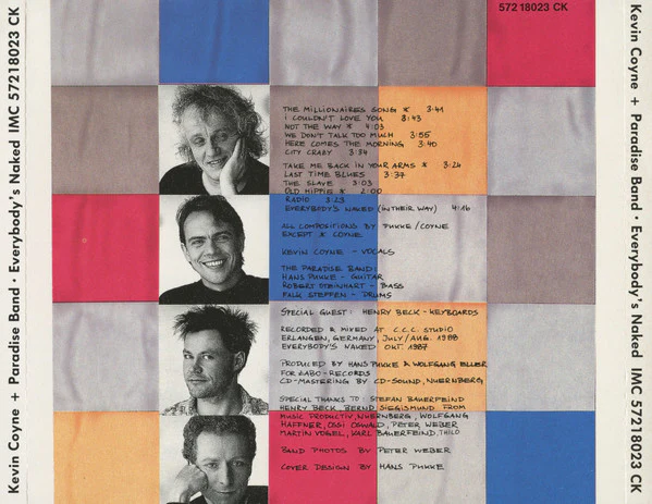 Kevin Coyne & Paradise Band - Everybody's Naked (CD) - Image 2